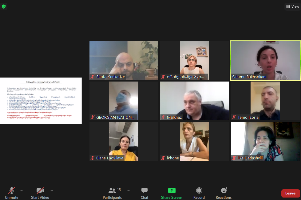 საჯარო აუდიტის ინსტიტუტი სემეკის თანამშრომლებისთვის ტრენინგებს განაგრძობს